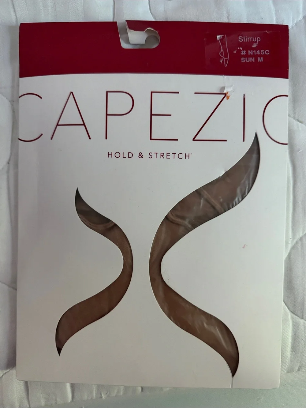 Capezio Stirrup Hosiery in Sun (Beige)